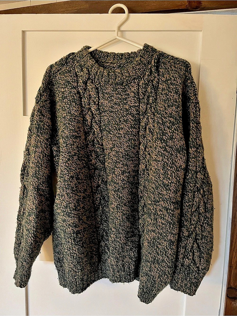 Marled Knit Sweater